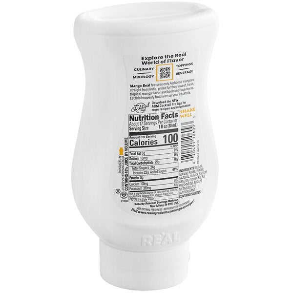 Re'al 16.9 fl. oz. Mango Puree Infused Syrup - syrup - Leilanis Attic