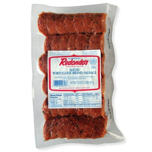 Redondo Sliced Portuguese Sausage, 2 lbs Sam's Club