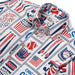Reyn Spooner - Chicago Cubs MLB Americana Our MLB® Americana Aloha Shirt - White - Aloha Shirt - Mens