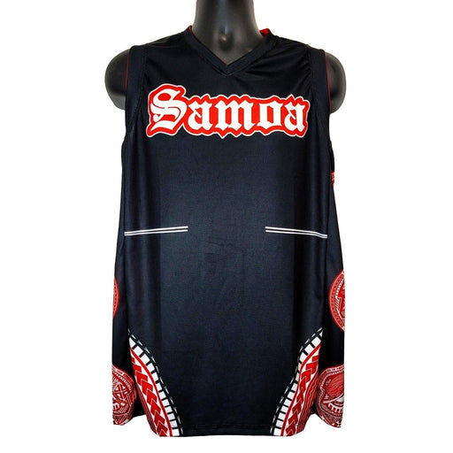Samoa Sublimated Basketball Jersey - Basketball Uniforms - Leilanis Attic