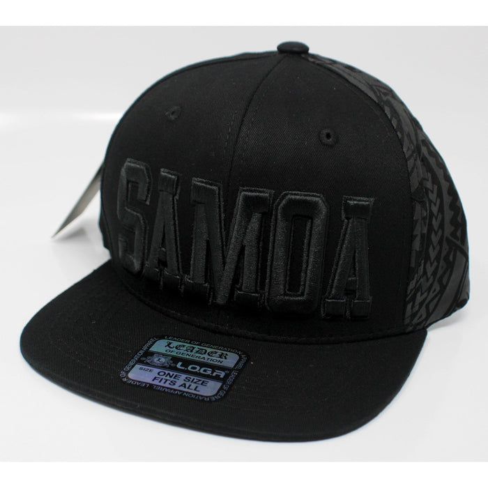 Samoa Tribal Snapback Hat - Hat