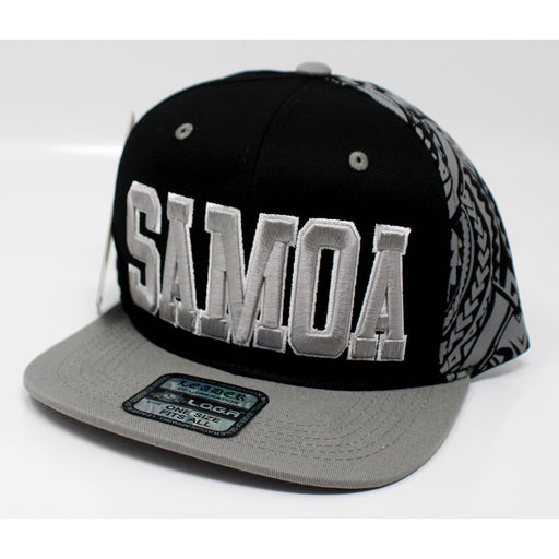 Samoa Tribal Snapback Hat - Hat