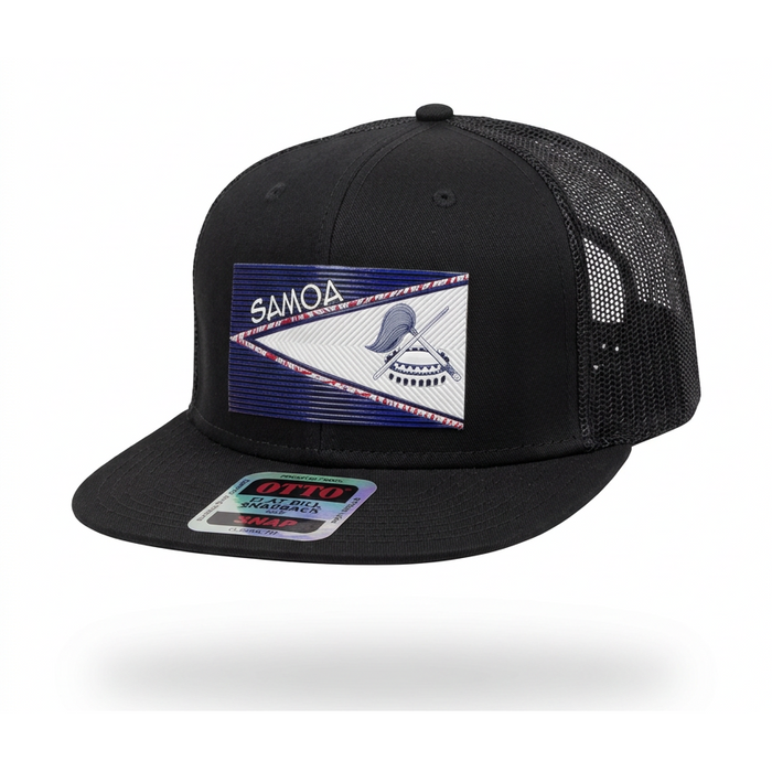 Samoa Trucker Hat, with Tribal Bill Leilanis Attic
