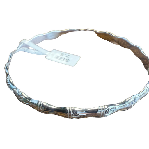 Silver Bamboo Bracelet from Guam PCU INC