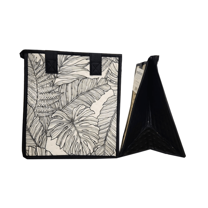 Small Insulated Bag, Ecosystem Cream Tropical Paper Garden LLC