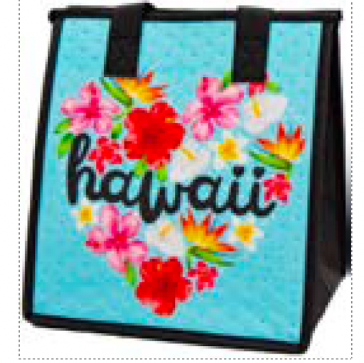 Small Insulated Bag, Heartfelt Sky Tropical Paper Garden LLC