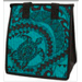 Small Insulated Bag, Honu Ink Teal Tropical Paper Garden LLC