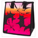 Small Insulated Bag, Sunsil Black Tropical Paper Garden LLC