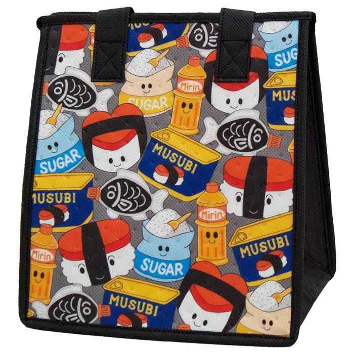 Small Insulated Cooler Bag, Ingredients Grey Pet Tropical Paper Garden LLC