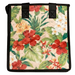 Small Insulated Cooler Bag, Memory Cream Pet Tropical Paper Garden LLC