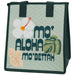 Small Insulated Cooler Bag, Mo' Aloha Sage Tropical Paper Garden LLC