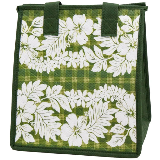 Small Insulated Cooler Bag, Owena Palaka Olive Pet-Insulated Bag-Leilanis Attic