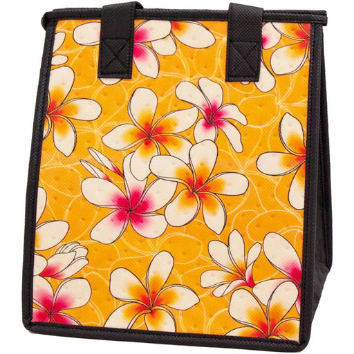 Small Insulated Cooler Bag, Side by Side Orange Pet Tropical Paper Garden LLC