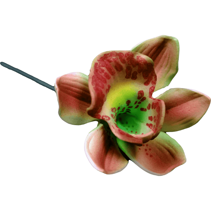 Spotted Cymbidium Orchid Hair Stick, 3" - Hair Claws & Clips - Leilanis Attic