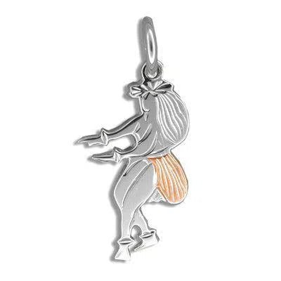 Sterling Silver Kahiko Hula Dancing II Pendant - Jewelry
