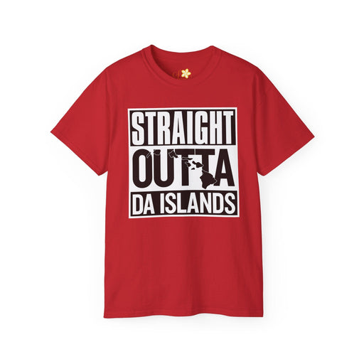 Straight Outta Da Islands T-Shirt - Unisex - T-Shirt - Mens - Leilanis Attic