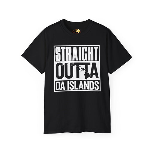 Straight Outta Da Islands T-Shirt - Unisex - T-Shirt - Mens - Leilanis Attic