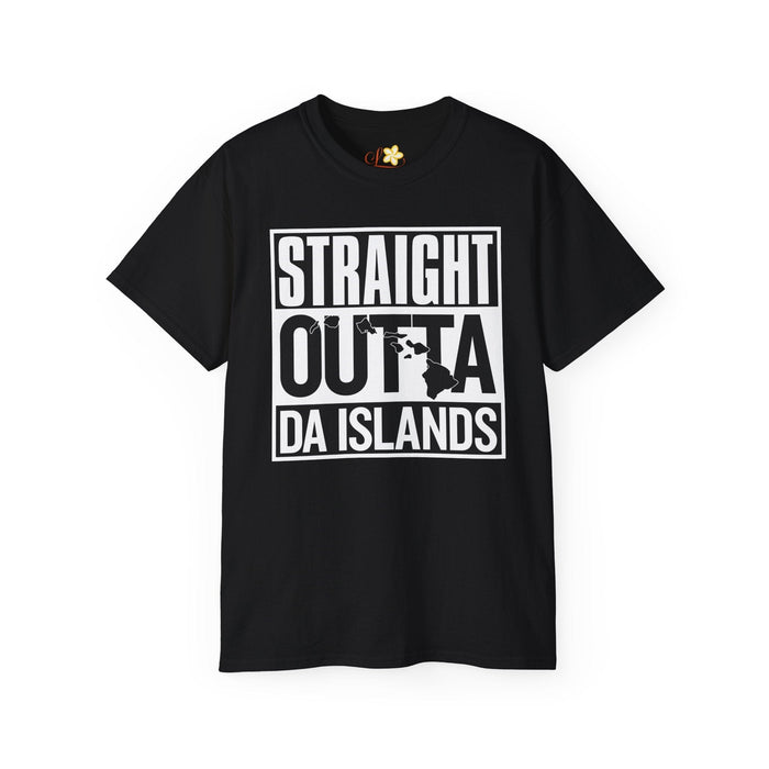 Straight Outta Da Islands T-Shirt - Unisex - T-Shirt - Mens - Leilanis Attic