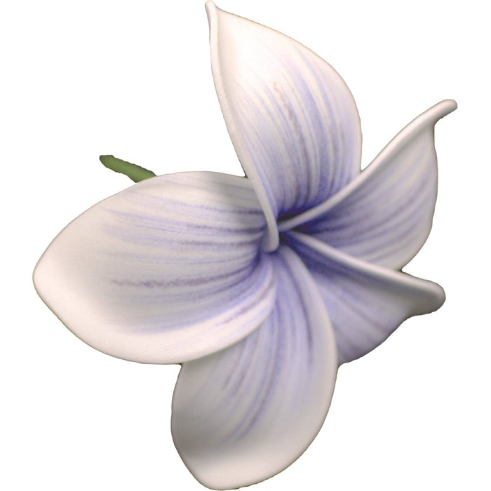 Striped Plumeria Hair Stick, 4" - Hair Claws & Clips