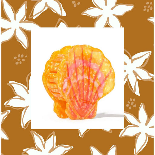 Sunrise Shell Claw Clip The Coconut Collective
