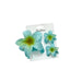 TRIO OF PLUMERIA FLOWER HAIR CLIPS DK Hawaiian Collection