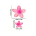 TRIO OF PLUMERIA FLOWER HAIR CLIPS DK Hawaiian Collection