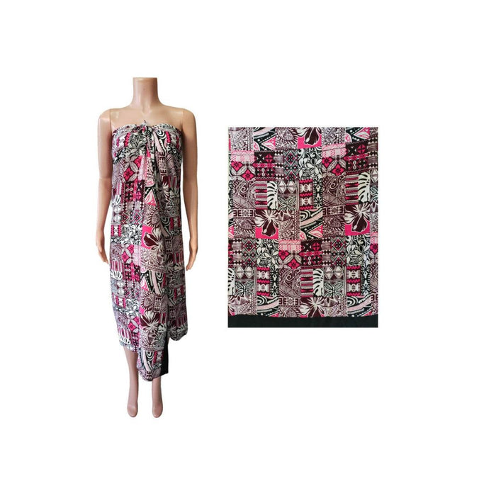 Tapa Quilt Pattern Pareo DK Hawaiian Collection