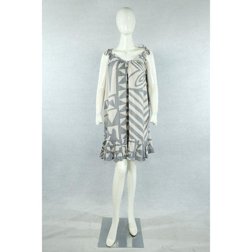 Tappa Haiku Short Ruffle Dress - Warm Grey Casual Movements Inc.