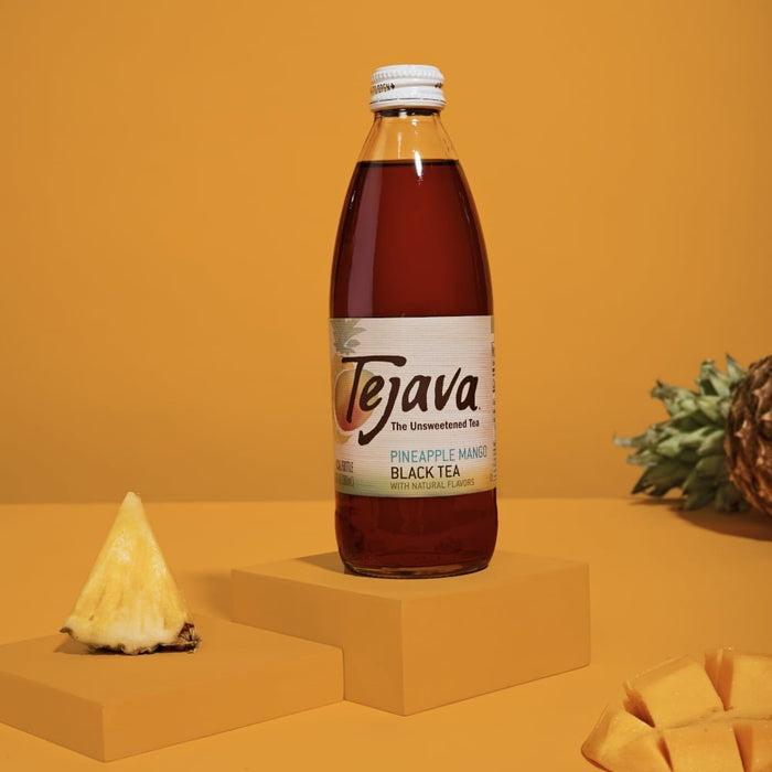 Tejava Pineapple Mango Black Tea, 12oz Leilanis Attic