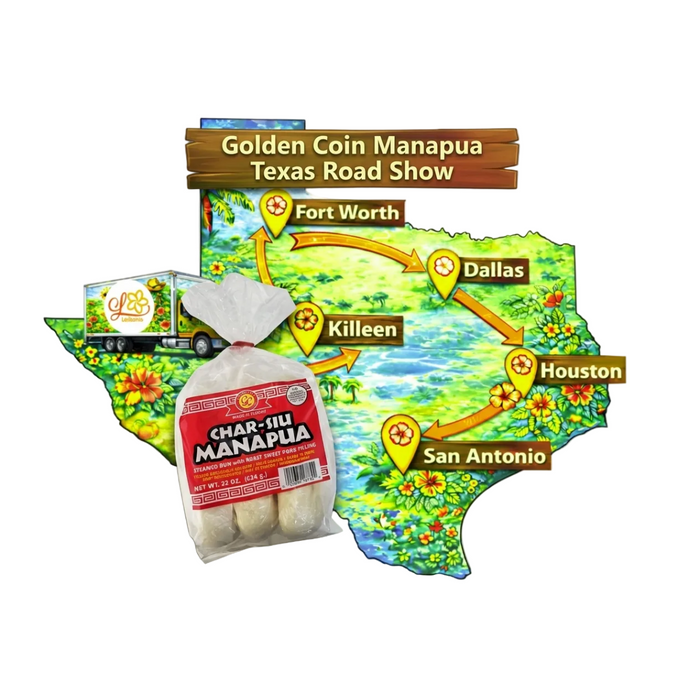 Texas Road Show Pre Sale, Golden Coin Manapua-Bundle-Leilanis Attic