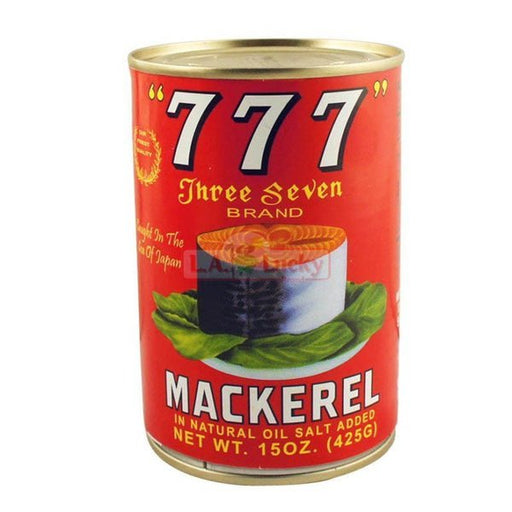 Three Seven Brand Mackerel in Natural Oil Fiji Foods and Supplies