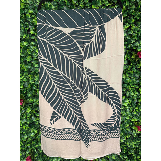 Ti Leaf with Border Pareo Casual Movements Inc.