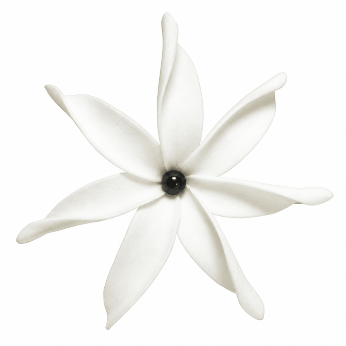 Tiare Hair Stick w/ pearl, 4.5" CraftsWay
