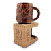 "Tiki Mug" 14 oz - Dark Brown - Mug