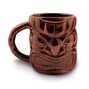 "Tiki Mug" 14 oz - Dark Brown - Mug