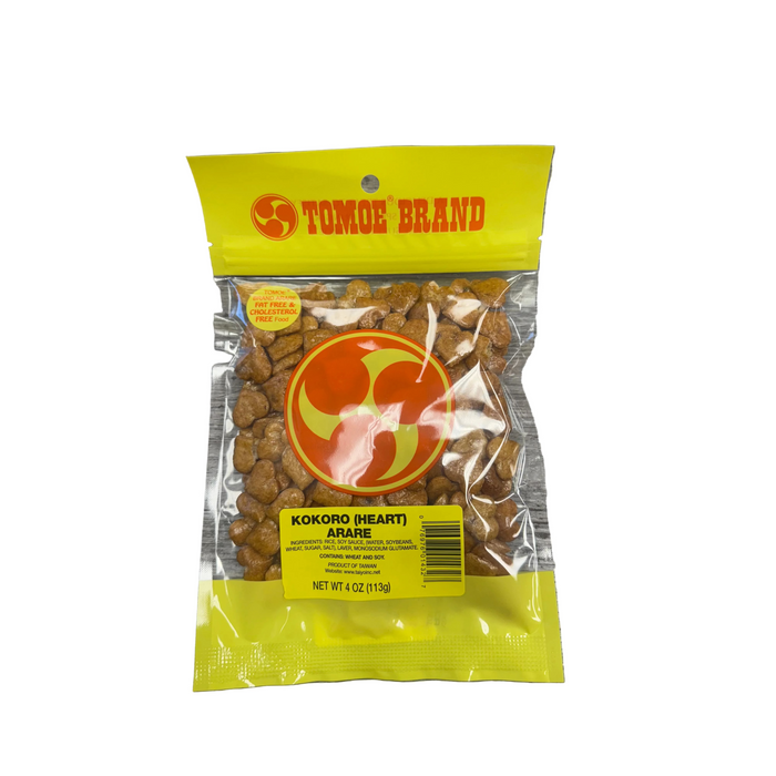 Tomoe Brand Kokoro Heart Arare Rice Crackers 4oz-Food-Leilanis Attic
