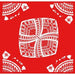 Tribal “Hawaiian Islands” Bandana - Accessories