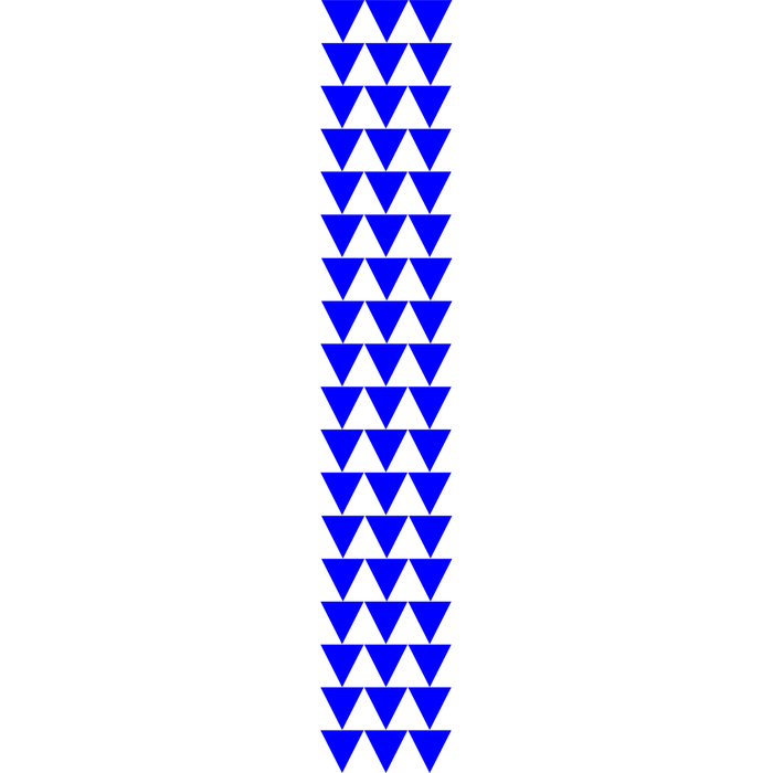 Tribal Triangles Sticker - Sticker