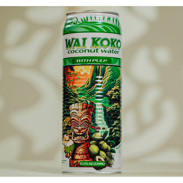 Wai Koko Coconut Water - With Pulp - Coconut Water