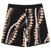 Wailoa "Black Puakenikeni" Board Shorts Paradise Isle Creations