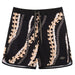 Wailoa "Black Puakenikeni" Board Shorts Paradise Isle Creations