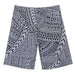 Wailoa "Black Tribal" Board Shorts Paradise Isle Creations