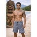 Wailoa "Black Tribal" Board Shorts Paradise Isle Creations