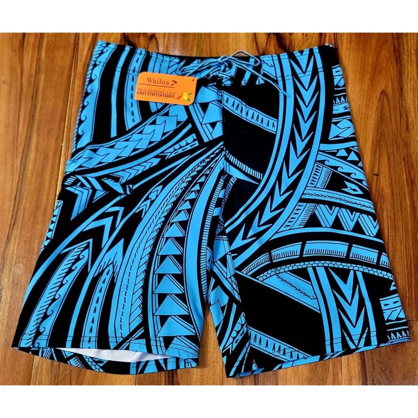 He'enalu Board Shorts - Hawaiian Kapa Quilt (Select) main image 1