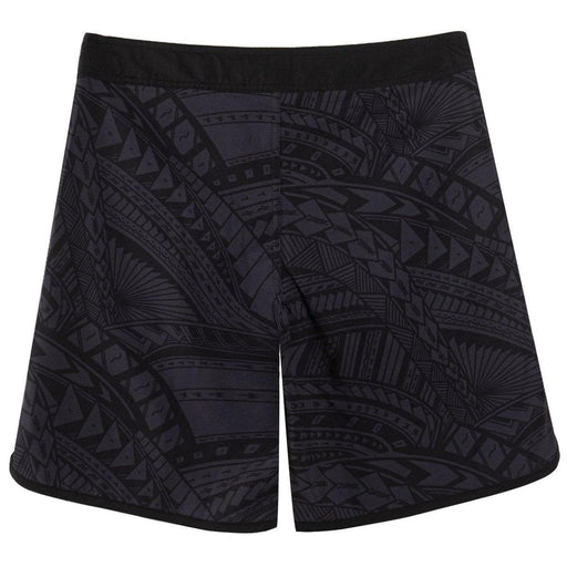 Wailoa "Dark Grey Tribal" Board Shorts Paradise Isle Creations