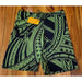 Wailoa “Green Tribal” Board Shorts - Board Shorts - Mens - Leilanis Attic