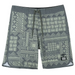 Wailoa “Green/Gray Tribal” Board Shorts Paradise Isle Creations