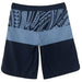 Wailoa "Navy/Blue Tribal Block" Board Shorts Paradise Isle Creations