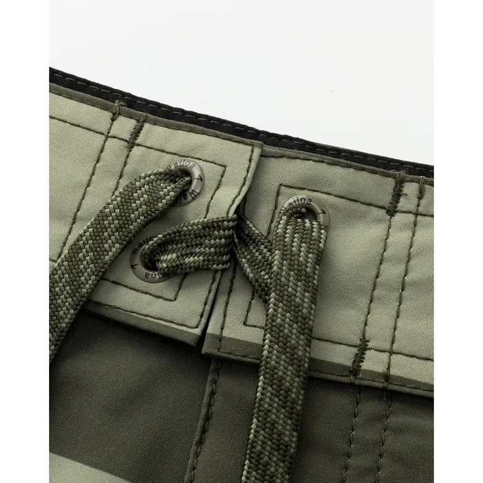 Wailoa "Olive Green Kanaka" Board Shorts Paradise Isle Creations