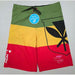 Wailoa “Rasta/Kanaka w/ Maui Strong” Board Shorts Paradise Isle Creations